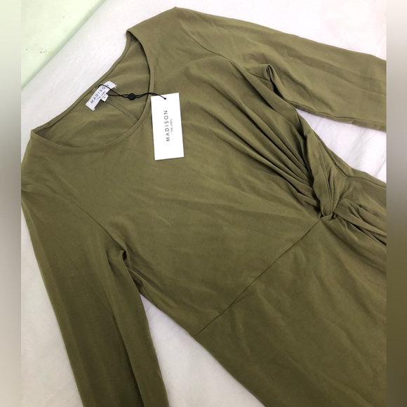 Madison Dresses & Skirts - Madison the Label Khaki Albany Dress